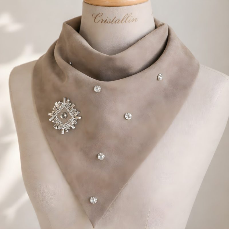 Ornella – Cristallin Suede Fular