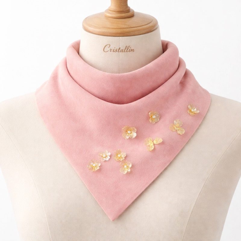 Veloura – Cristallin Suede Fular