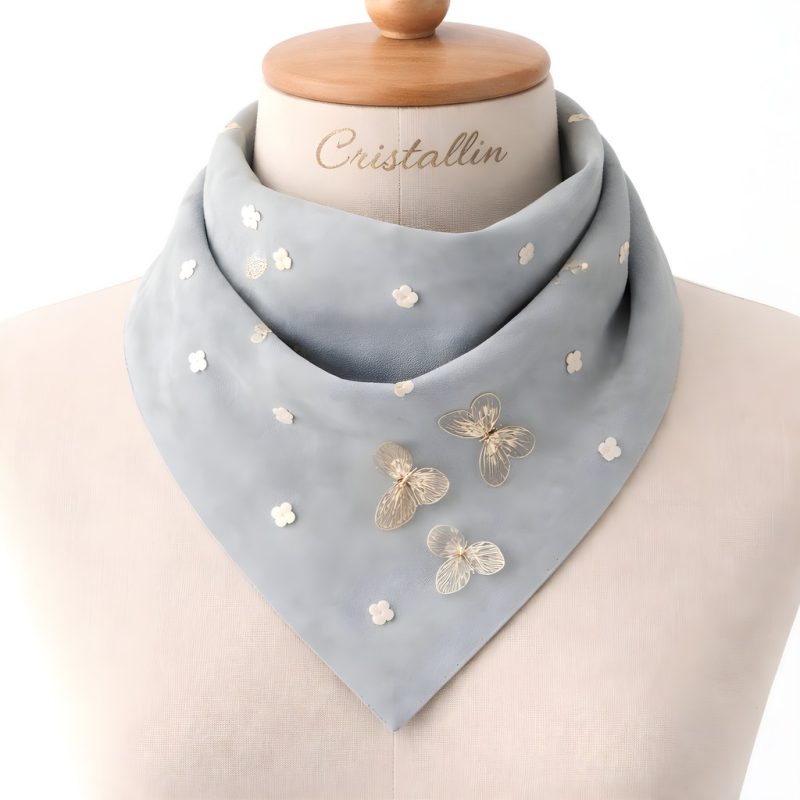 Zarina – Cristallin Suede Fular