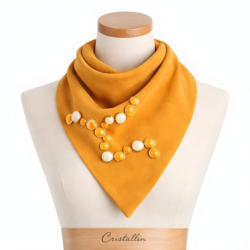 Rosetta – Cristallin Suede Fular